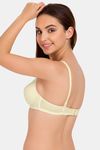 Tweens Padded Non-Wired Full Coverage T-Shirt Bra - Off-White — thumbnail 4